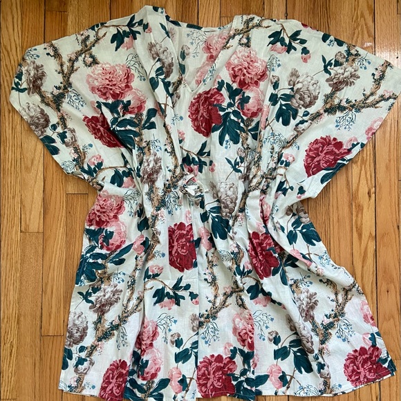 Gorgeous Indian Textile Works floral caftan - Picture 5 of 6